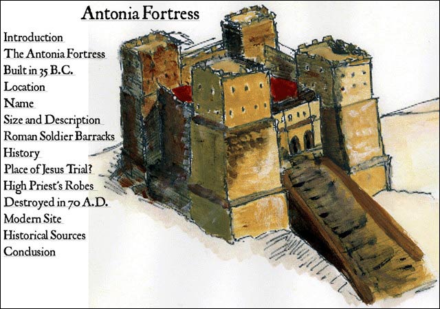 Antonia Fortress 
