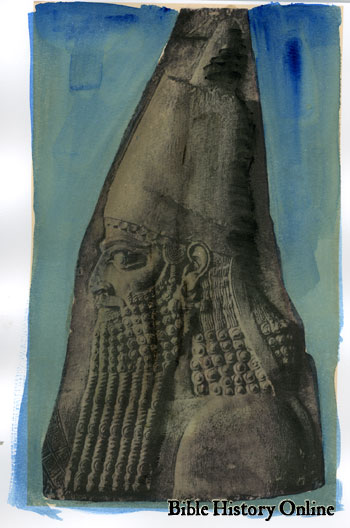 Sargon II Relief