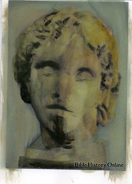 Ancient Alexander the Great Painting