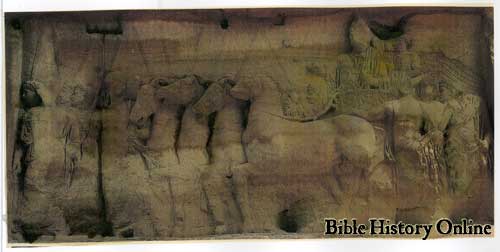 Arch of Titus Menorah Relief - 2