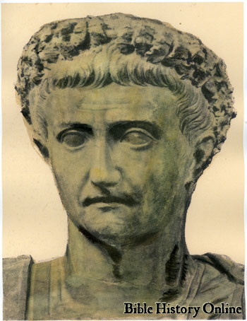 Bust of Tiberius Caesar(Emperor of Rome)