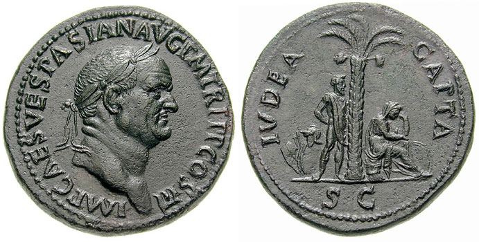 vespasian judea capta sestertius