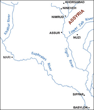 Map of the Ancient Near East
