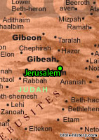 Map of Ancient Jerusalem