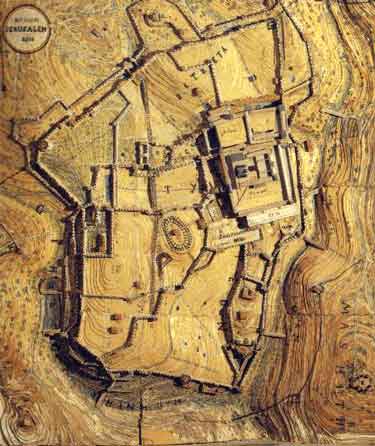 Geological Topography of Jerusalem