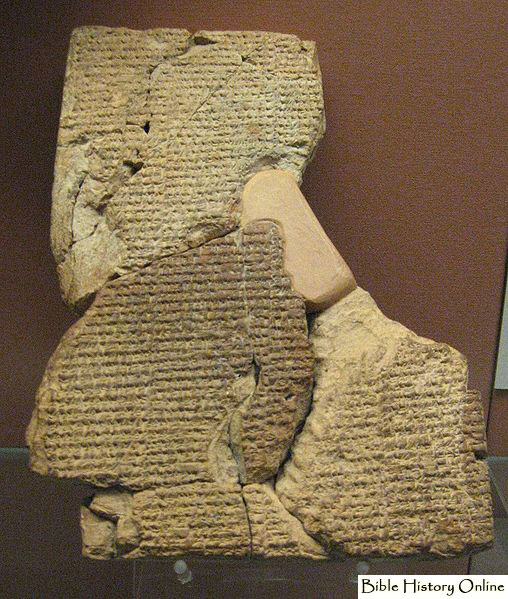 Cuneiform Tablet With Atrahasis Epic