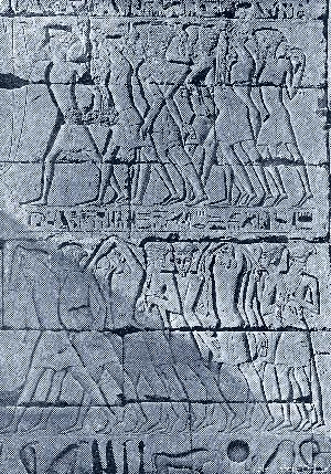 Wall Relief with Philistines