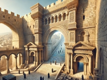 Why Do the Huldah Gates Appear Different in Ancient Replicas and Modern Photos? post image
