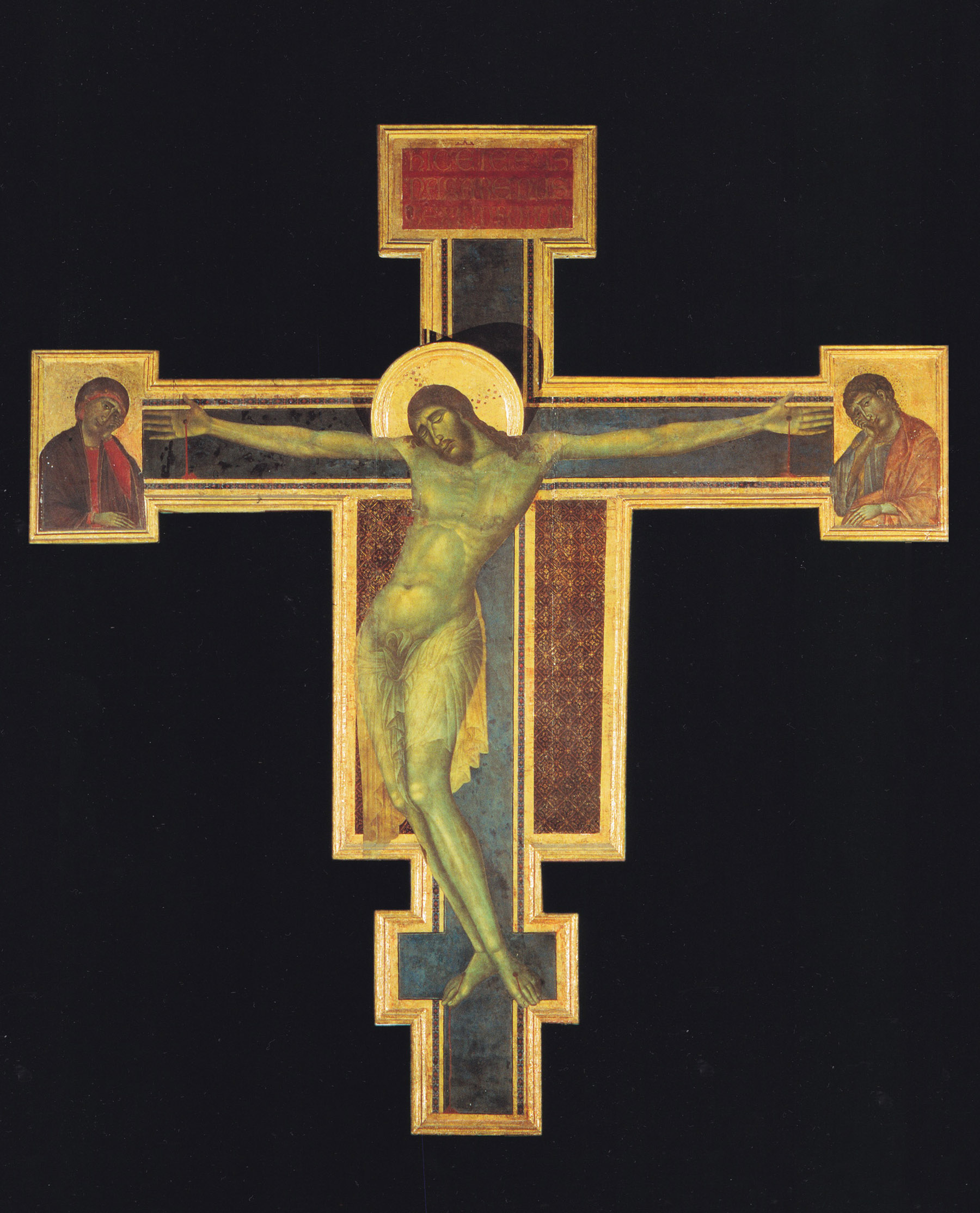 Cimabue – Crucifix, Santa Croce, Florence (c. 1287–1288).
