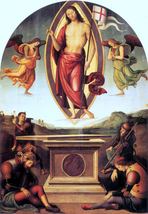 Pietro Perugino – Resurrection (c. 1490s), Vatican Museums.