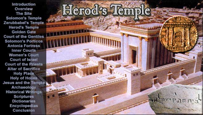 Herod's Temple in Jerusalem