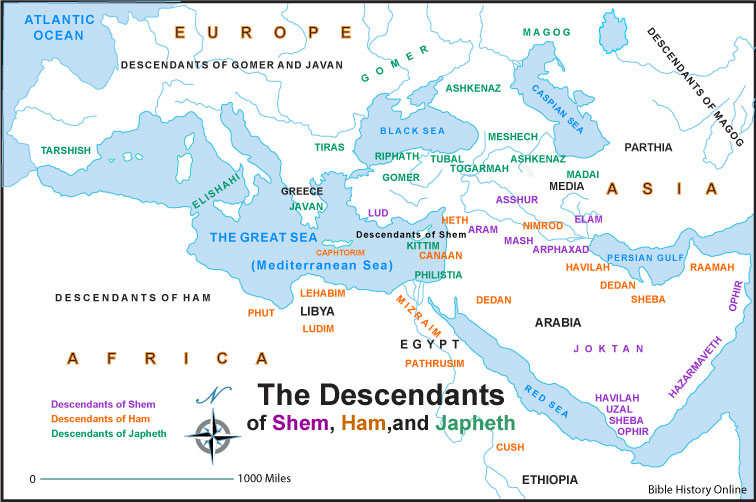 Mount Ararat and Babylon in Ancient Mesopotamia