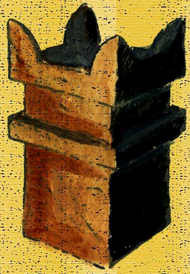 Illustration of a 4 Horned Altar
