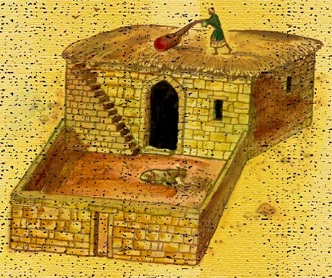 First Century House of a Commoner Illustration