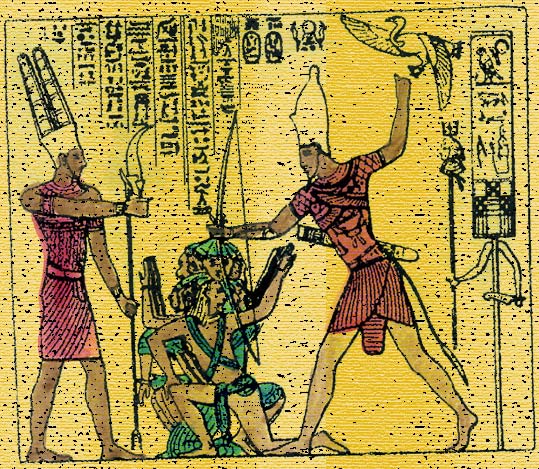 Pharaoh Cutting His Enemy to Pieces