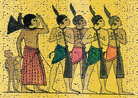 Ancient Women and Children Taken Away as Slaves