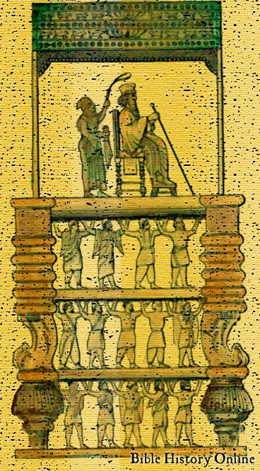 Persepolis Relief of the Hall of a Hundred Columns