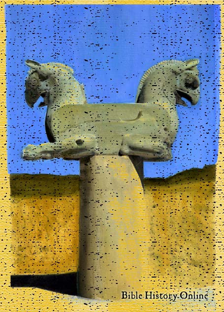 Ancient Persian Column Capital