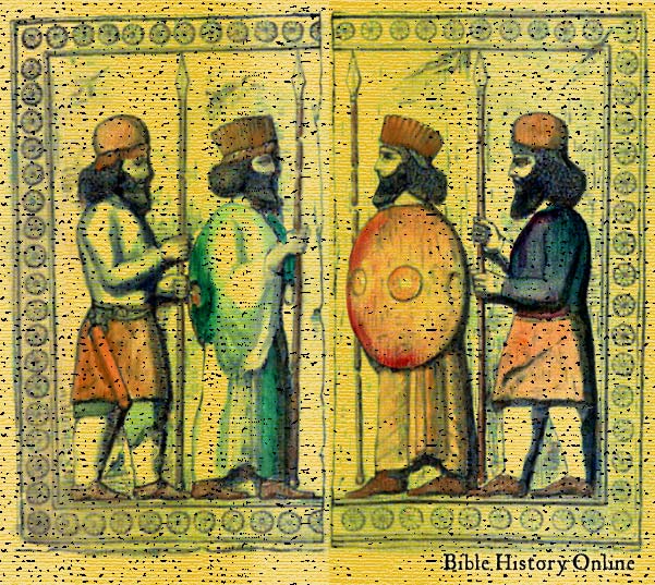 Persian Guard at Palace of Darius