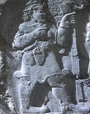 Hittite Fertility God Holding Grapes