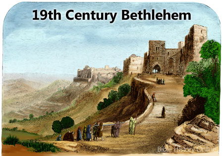 Painting of Bethlehem in the 19th Century 