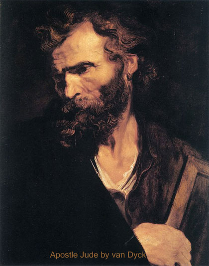 St. Jude Painted by van Dyck